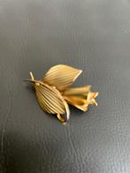Vintage goudkleurige broche GROSSE, Ophalen, Overige materialen, 4 tot 7 cm, Gebruikt