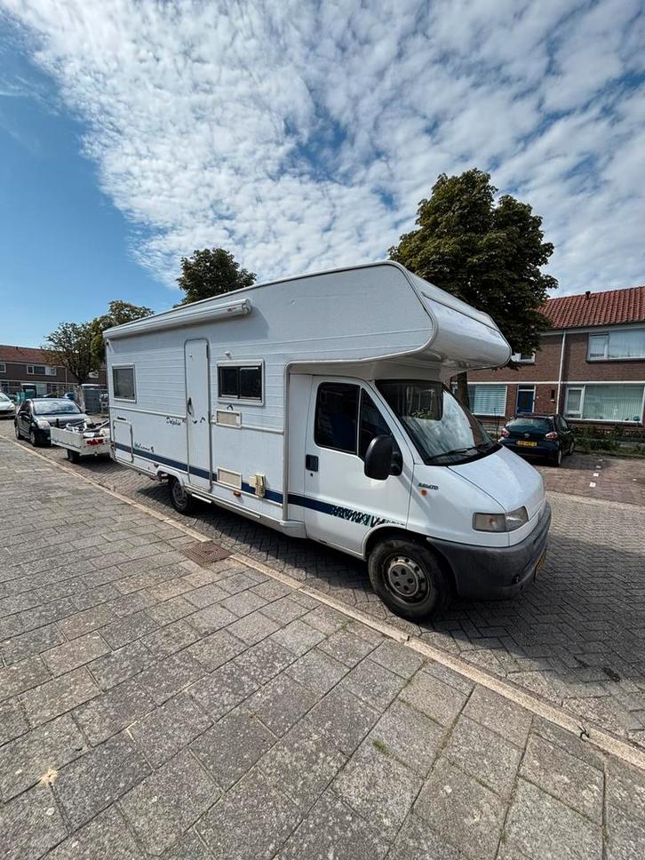 FIAT DUCATO maxi 2.8i.d.TD, Caravans en Kamperen, Campers, Particulier, tot en met 6, Alkoof, Chausson, Fiat, Diesel, Handgeschakeld