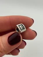 B59 Pandora zilveren bedel letter F, Pandora, Ophalen of Verzenden, X, Zilver