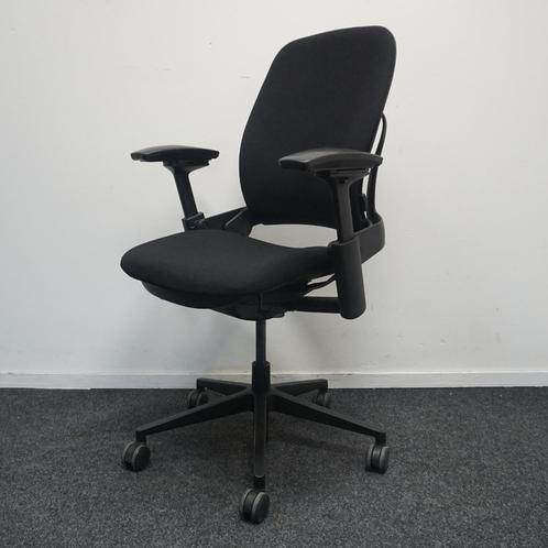Steelcase Leap V2 Bureaustoelen | Zwart | Ergonomisch, Huis en Inrichting, Bureaustoelen, Gebruikt, Bureaustoel, Overige kleuren