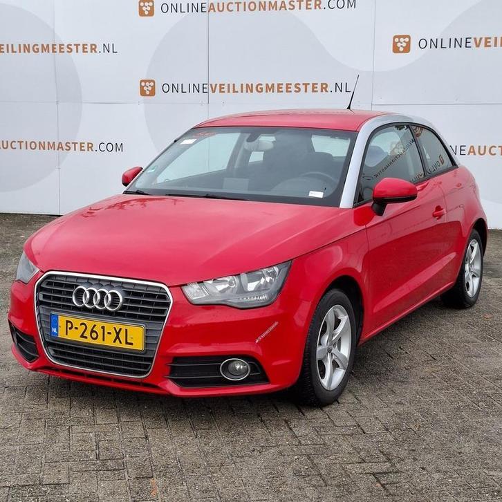 Personenauto Audi, A1 1.2TFSi, rood bouwjaar 2011, Auto's, Audi, Bedrijf, A1, ABS, Airbags, Airconditioning, Alarm, Centrale vergrendeling