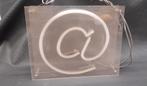 Reclame neon @, Ophalen of Verzenden, Gebruikt, Lichtbak of (neon) lamp