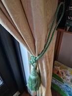 Mintgroene Gordijn Embrasse - Nieuwstaat, Ophalen of Verzenden