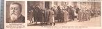 Den Haag 1919, begrafenis baron Sirtema van Grovestins op Na, Verzamelen, Foto's en Prenten, Verzenden, Voor 1940, Gebruikt, Overige onderwerpen