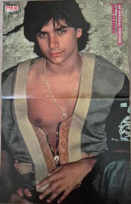 Mooie poster JOHN STAMOS (TOP 10 POPMAGAZINE), Verzamelen, Posters, Nieuw, Film en Tv, A1 t/m A3, Rechthoekig Staand, Ophalen of Verzenden
