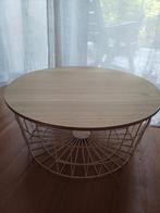 Salontafel DEZE WEEK OPHALEN, Metaal of Aluminium, Rond, Zo goed als nieuw, Ophalen