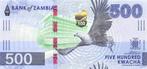 Zambia 500 Kwacha 2024 Unc pn 67a, Ophalen of Verzenden, Zambia, Los biljet