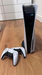 PlayStation 5 Disc Edition + 2 DualSense Controllers, Spelcomputers en Games, Spelcomputers | Sony PlayStation 5, Ophalen, Gebruikt