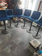 6 barkrukken, Huis en Inrichting, Barkrukken, Ophalen, 60 tot 90 cm, Metaal, Gebruikt