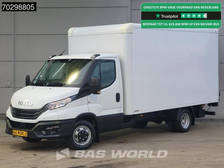 Iveco Daily 35C16 Laadklep Dubbellucht Bakwagen 160PK Airco, Auto's, Bestelauto's, Bedrijf, Te koop, Airconditioning, Centrale vergrendeling