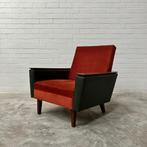 Retro vintage design fauteuil jaren 60 stoel, Huis en Inrichting, Fauteuils, Ophalen, Gebruikt, 75 tot 100 cm, 50 tot 75 cm