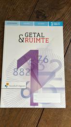Wiskunde Leerwerkboek getal & ruimte rekenen 1 vmbo, Boeken, Ophalen of Verzenden, Zo goed als nieuw