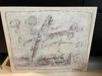 Schilderij Pieter Hardebol, Haan, Antiek en Kunst, Ophalen of Verzenden