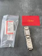 Cartier Tank Small, Sieraden, Tassen en Uiterlijk, Horloges | Dames, Ophalen of Verzenden, Zo goed als nieuw, Staal, Overige merken