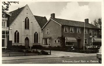 Buitenpost, Geref. Kerk m. Pastorie - ongelopen beschikbaar voor biedingen