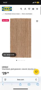 Ikea Lohals Vloerkleed 80x150cm, Ophalen, Gebruikt, 100 tot 150 cm, Beige