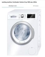 Wasmachine Bosch exclusiv, Ophalen, 1200 tot 1600 toeren, 8 tot 10 kg, Zo goed als nieuw