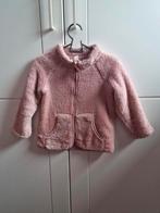 H&m faux fur jas zomerjas tussenjas vest jack roze mt 92, Ophalen of Verzenden, Zo goed als nieuw, Meisje, Jas