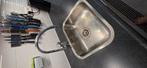Aanrechtblad kompleet met wasbak en kraan, Ophalen, 50 tot 100 cm, Zo goed als nieuw, Minder dan 25 cm