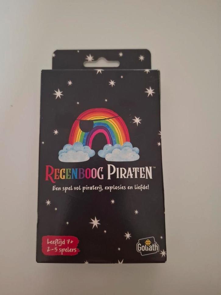 Kaartspel Regenboog Piraten, Hobby en Vrije tijd, Gezelschapsspellen | Kaartspellen, Zo goed als nieuw, Ophalen of Verzenden