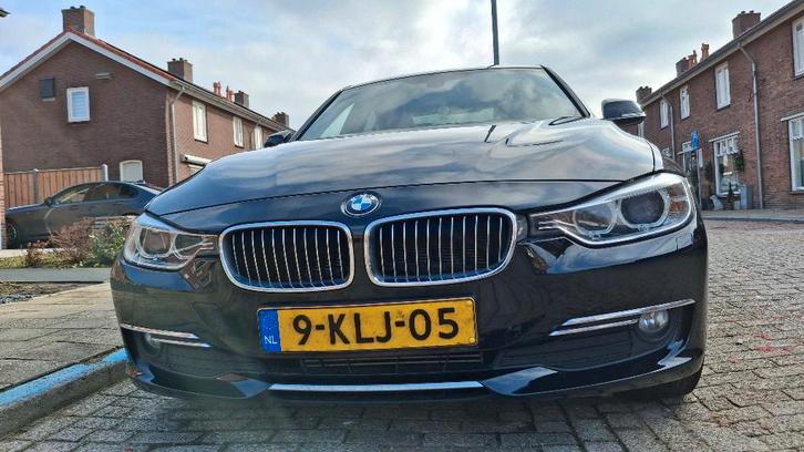 BMW 3-Serie 1.6  2013 Zwart, Auto's, BMW, Particulier, 3-Serie, ABS, Airbags, Airconditioning, Alarm, Android Auto, Bluetooth