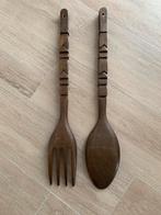 Groot houten bestek, Ophalen of Verzenden, Gebruikt