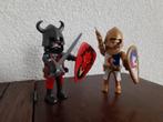PLAYMOBIL poppetjes ridders en rovers 4 poppetjes2, Ophalen of Verzenden, Zo goed als nieuw