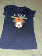 Gucci T-shirt Maat 134, Zwart, Ophalen of Verzenden, Zo goed als nieuw, Korte mouw