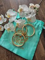 PScallme set 3 Bangles - Halo goldplated, Sieraden, Tassen en Uiterlijk, Armbanden, Ophalen of Verzenden, Zo goed als nieuw, Goud