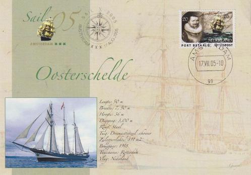 Nederland 2005 PORT BETAALD  Sail Oosterschelde Zeilschip, Postzegels en Munten, Brieven en Enveloppen | Nederland, Briefkaart