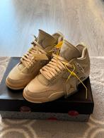 Jordan 4 Off White, Kleding | Heren, Schoenen, Overige kleuren, Nike Jordan, Sportschoenen, Ophalen of Verzenden