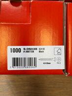 6000 x Gipsplaatschroeven S-DS 03 B - Nieuw - 6 dozen x 1000, Verzenden, Nieuw, 50 tot 100 mm, Schroeven