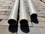 3 stuks PVC buis 50mm en 1 van 80mm, Doe-het-zelf en Verbouw, Buizen en Afvoer, Ophalen of Verzenden, Pvc