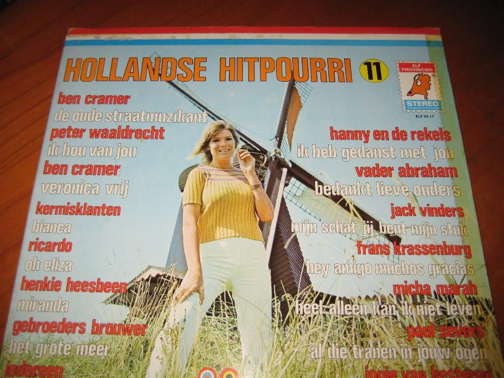 LP Hollandse Hitopourri 11, Cd's en Dvd's, Ophalen of Verzenden, Zo goed als nieuw, 12 inch