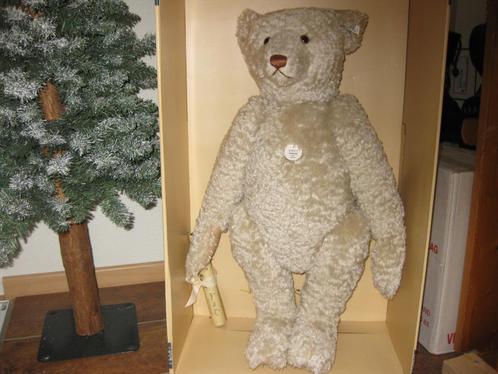 Steiff beer, Verzamelen, Beren en Cherished Teddies, Zo goed als nieuw, Stoffen beer, Steiff, Ophalen