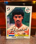 Panini Frank Rijkaard Italia '90 gesigneerd, Ophalen of Verzenden, Zo goed als nieuw, Overige binnenlandse clubs, Spelerskaart