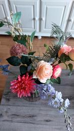 Mooie vaas met kunstbloemen voor 35,00 €, Ophalen, Zo goed als nieuw