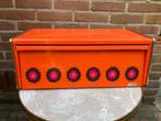 Vintage oranje broodtrommel Brabantia, Verzamelen, Retro, Ophalen of Verzenden, Huis en Inrichting