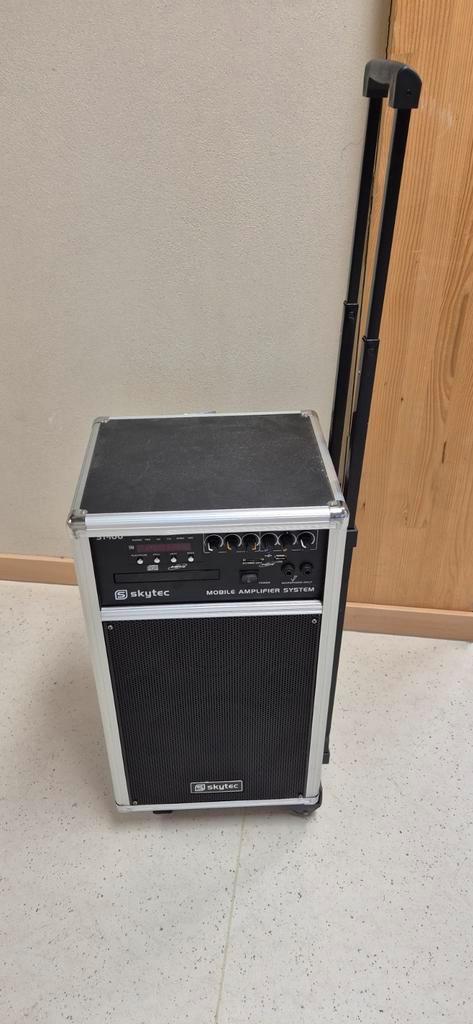 Skytec ST100 Mobiele Versterker Systeem 250W, Muziek en Instrumenten, Versterkers | Keyboard, Monitor en PA, Gebruikt, P.A., Minder dan 500 watt