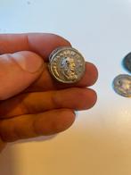 Galianus antonianus zilver romeinse bodemvondst munt, Ophalen of Verzenden, Zilver
