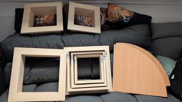 T.E.A.B.Wandschapjes & Hoekschapje - Set T.E.A.B.