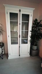Vitrinekast, merk La Premiere. Kleur gebroken wit, Ophalen, Met deur(en), 50 tot 100 cm, 25 tot 50 cm