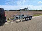 Haspelwagen/ haspelaanhangwagen/ container,dubbel asser 3000, Zo goed als nieuw