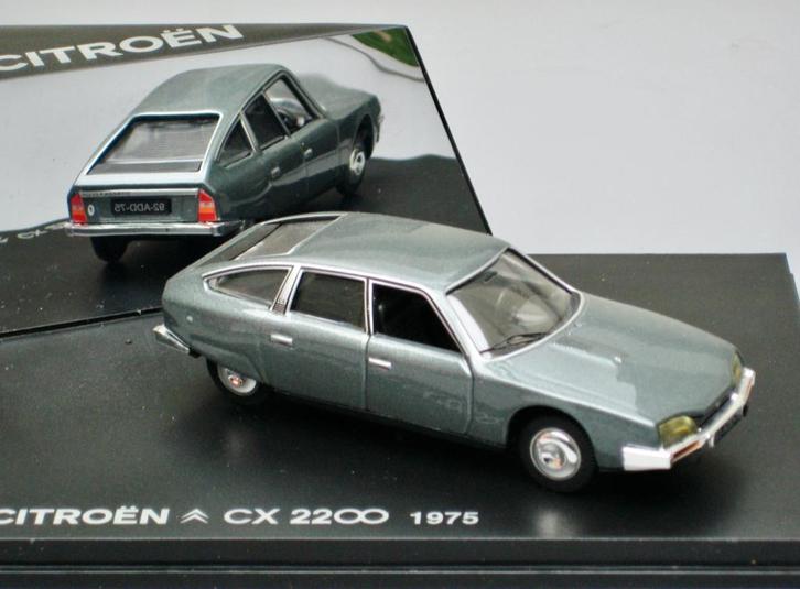 Citroen CX 2200 1975 groengrijs Norev #159001 1:43, Hobby en Vrije tijd, Modelauto's | 1:43, Nieuw, Auto, Norev, Ophalen of Verzenden