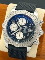 Breitling Chronomat Evolution A13356 Zwart, Ophalen of Verzenden, Zo goed als nieuw, Staal, Breitling
