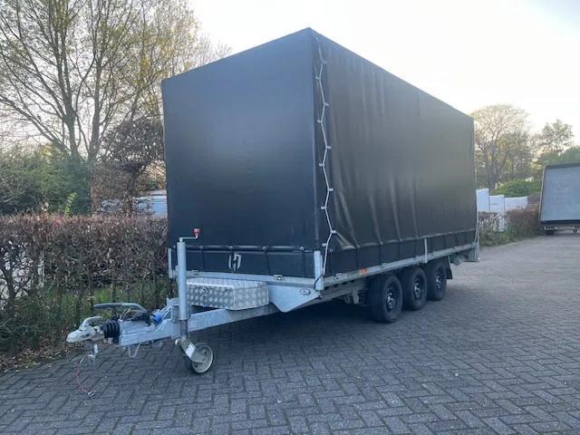 Henra AANHANGWAGENS B.V. 3 asser parabolic (bj 2021), Auto diversen, Aanhangers en Bagagewagens, Zo goed als nieuw