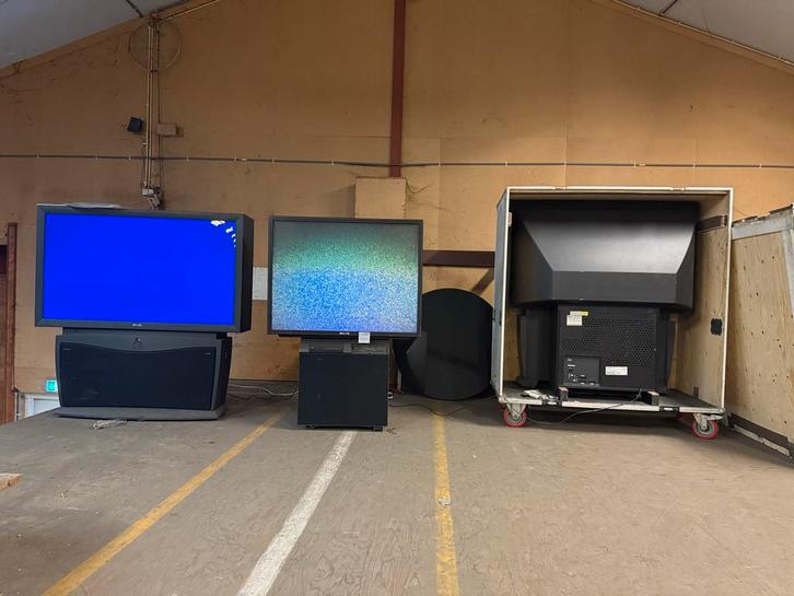 3x Oude Philips Matchline TV's, Audio, Tv en Foto, Televisies, Gebruikt, Philips, 50 Hz, Ophalen of Verzenden