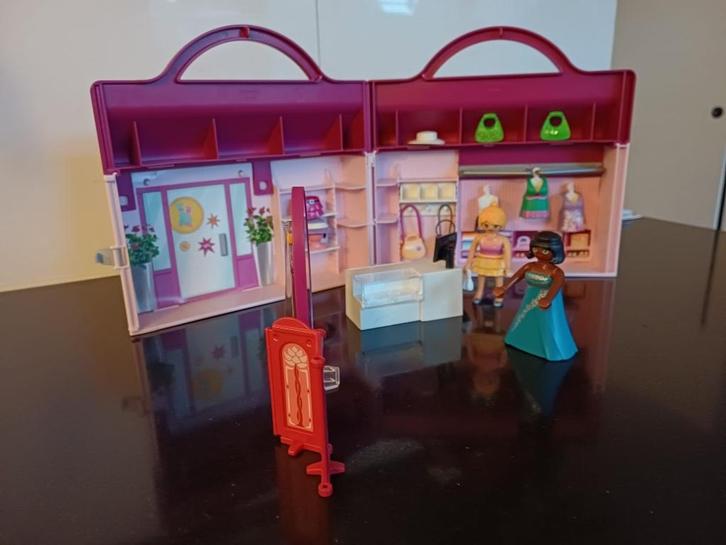 👗 Te koop: Playmobil Modeboutique om Mee te Nemen 6862, Kinderen en Baby's, Speelgoed | Playmobil, Gebruikt, Complete set, Ophalen of Verzenden