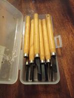 Houtsnijmessen Set, Doe-het-zelf en Verbouw, Gereedschap | Handgereedschap, Ophalen of Verzenden, Gebruikt