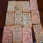 Oude vervoerbewijzen BVP/TET Collectie, Verzamelen, Spoorwegen en Tramwegen, Ophalen of Verzenden, Gebruikt, Bus of Metro, Kaart of Prent